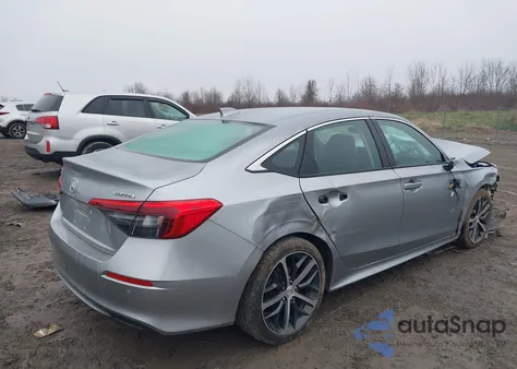 2024 Honda Civic Touring из США, поврежденный, VIN 2HGFE1F98RH317414